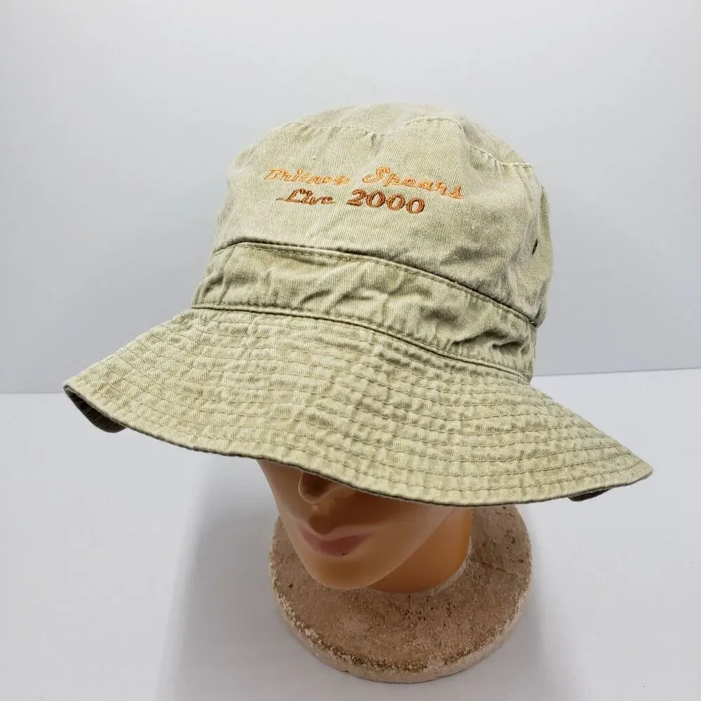 Vintage Britney Spears Live 2000 Tour Bucket Hat